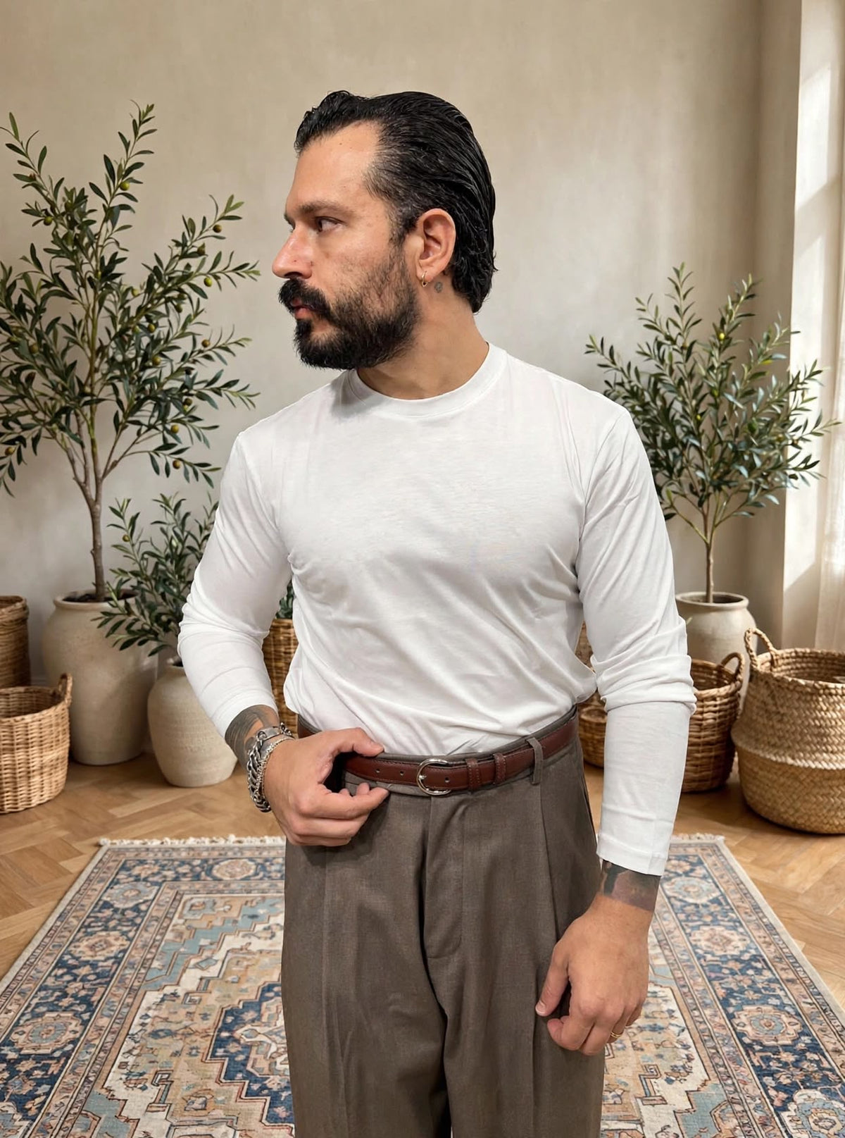 MAGLIA MODAL BIANCA