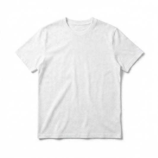 T-SHIRT FILO DI SCOZIA BIANCA