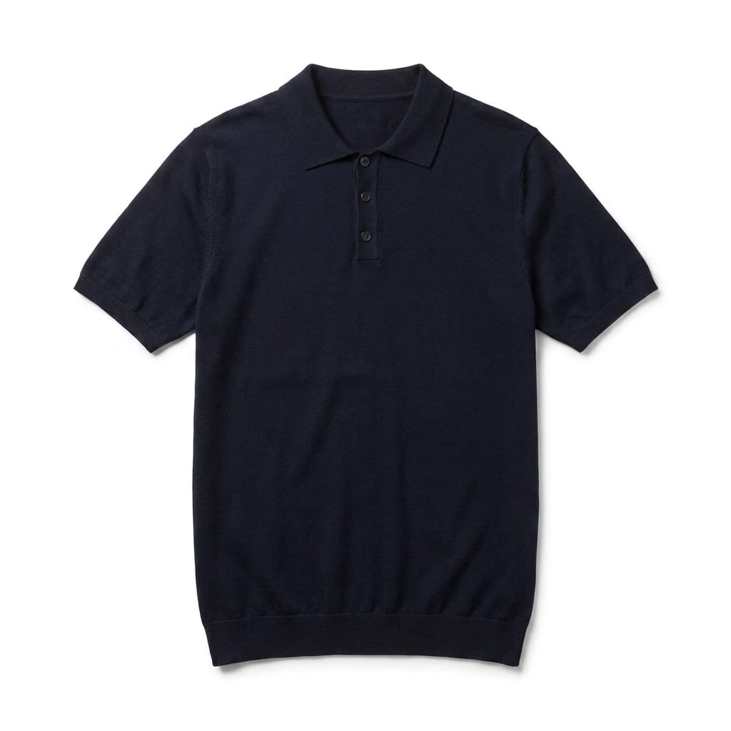 POLO IN FILO NERA