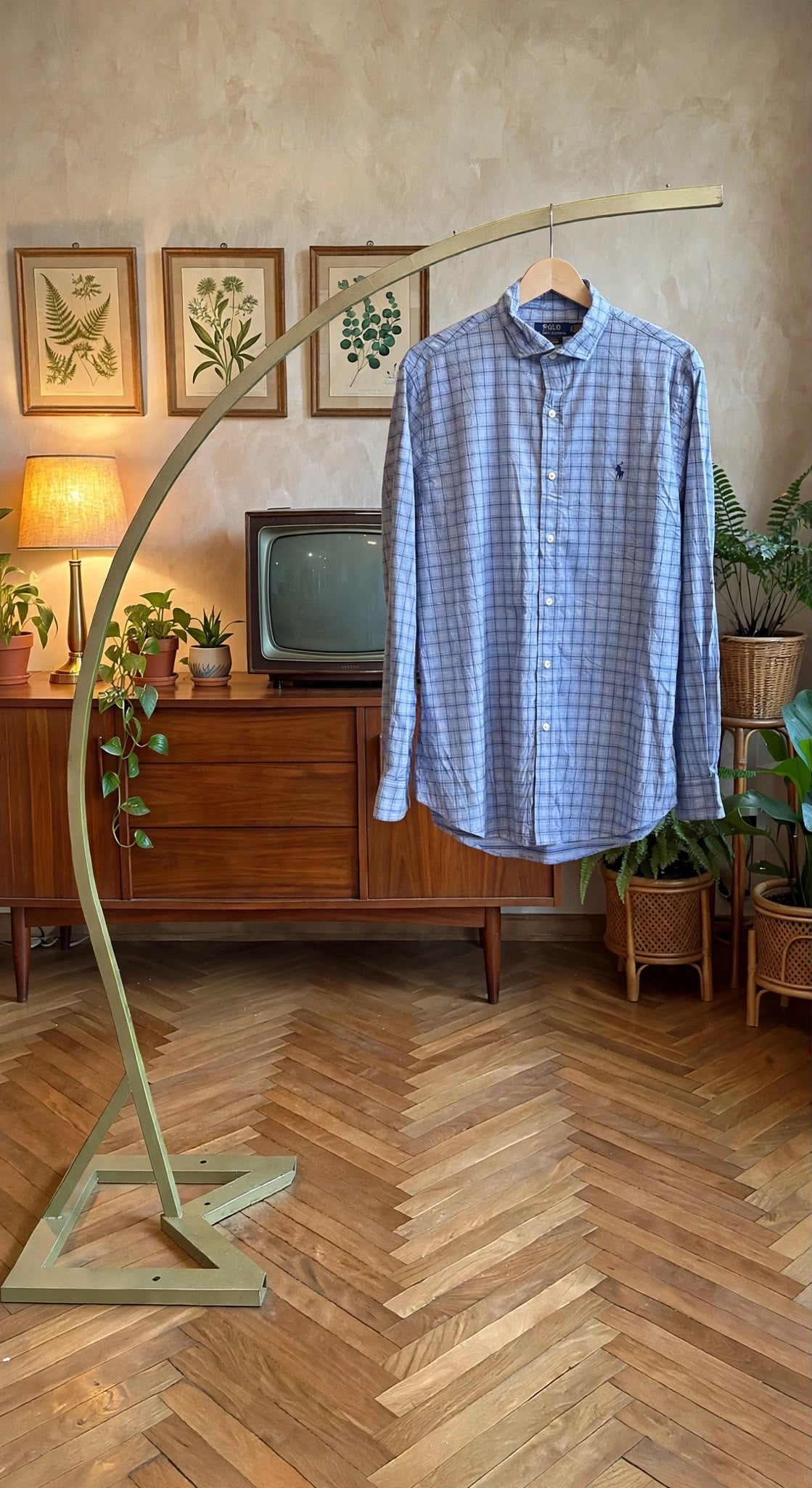 CAMICIA RALPH LAUREN QUADRONI