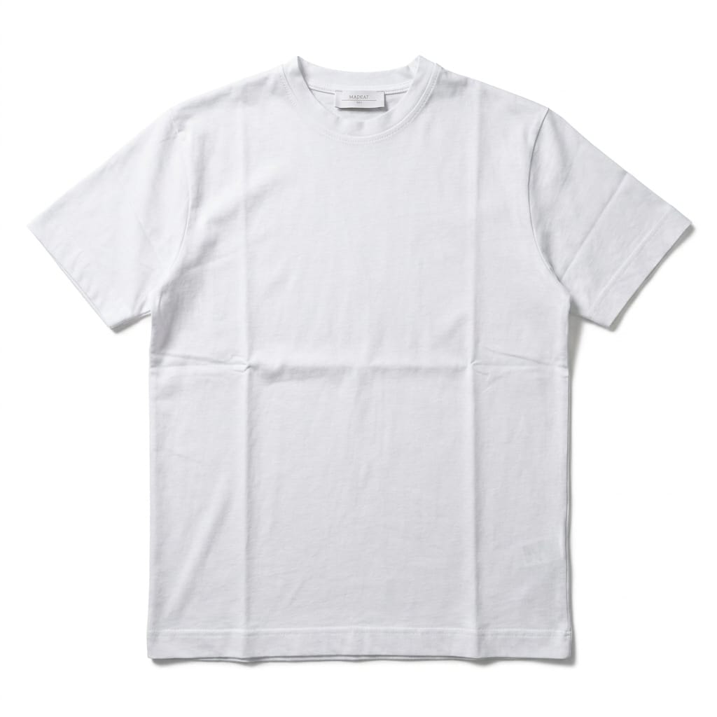 T-SHIRT FILO DI SCOZIA PREMIUM BIANCA