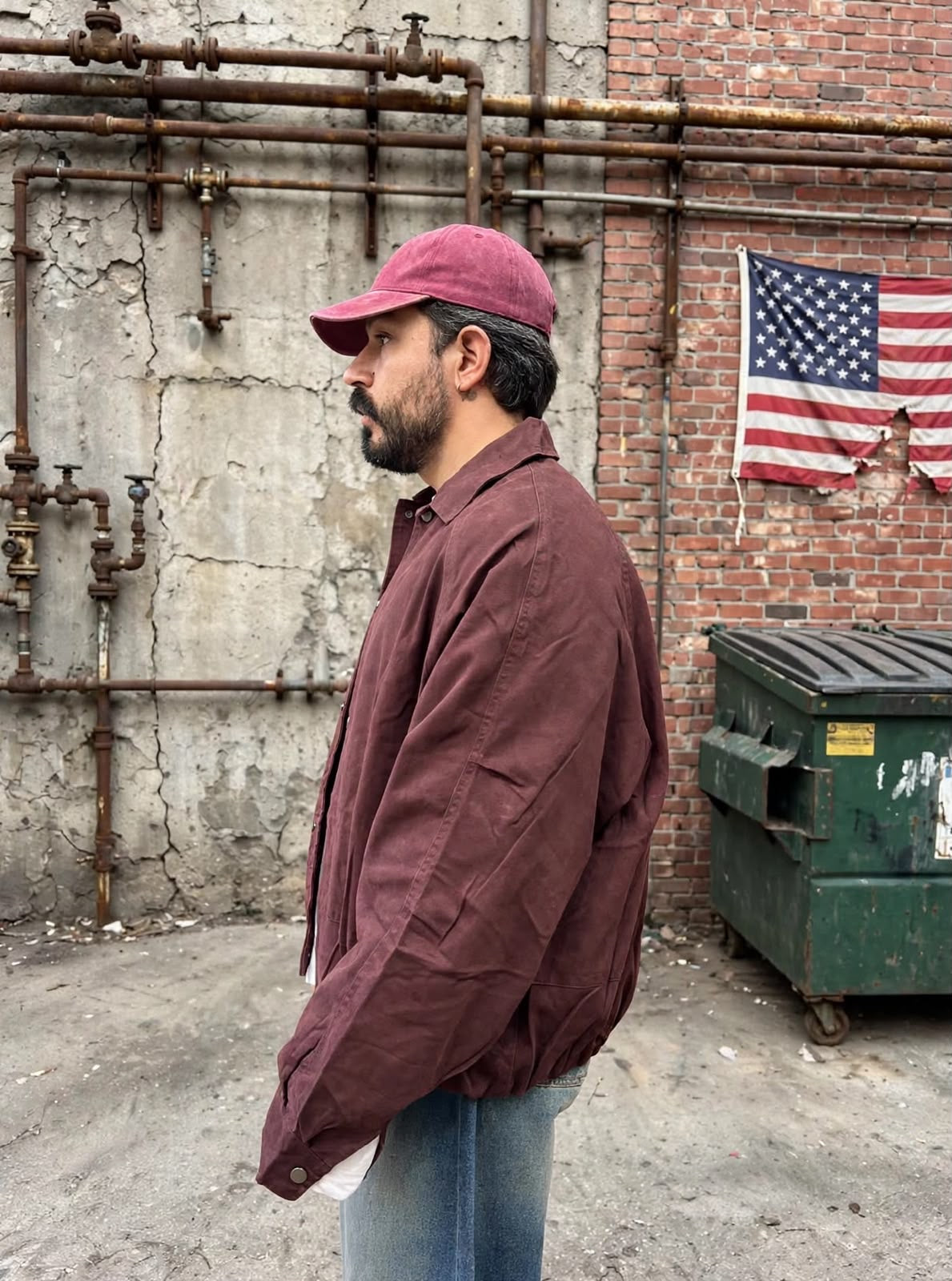 JACKET COMFORT BORDEAUX