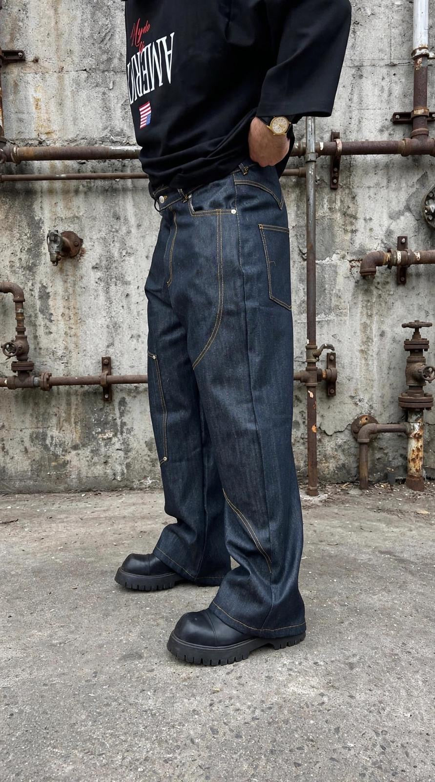 JEANS BAGGY PERÙ DARK