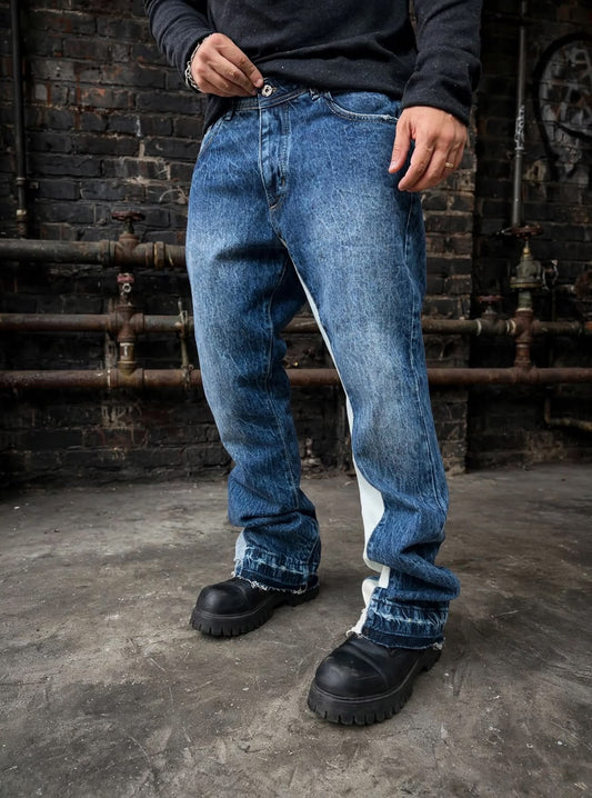 JEANS FLARED DENIM