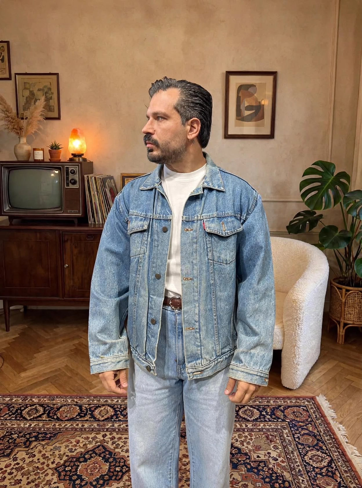 JACKET LEVIS DENIM SFUMATO
