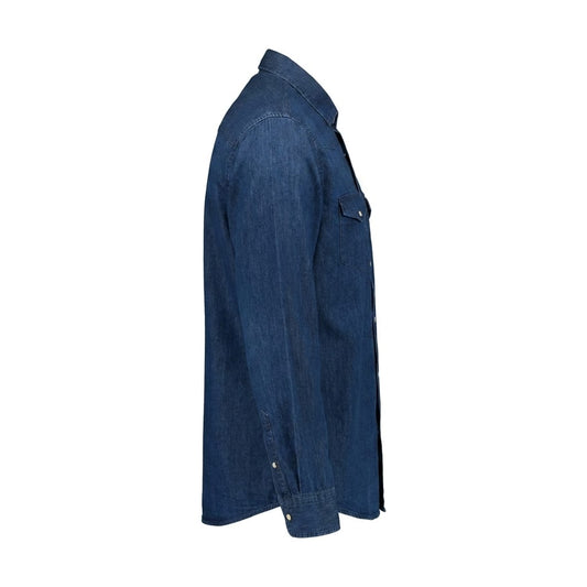 CAMICIA CHAMBRAY SCURA