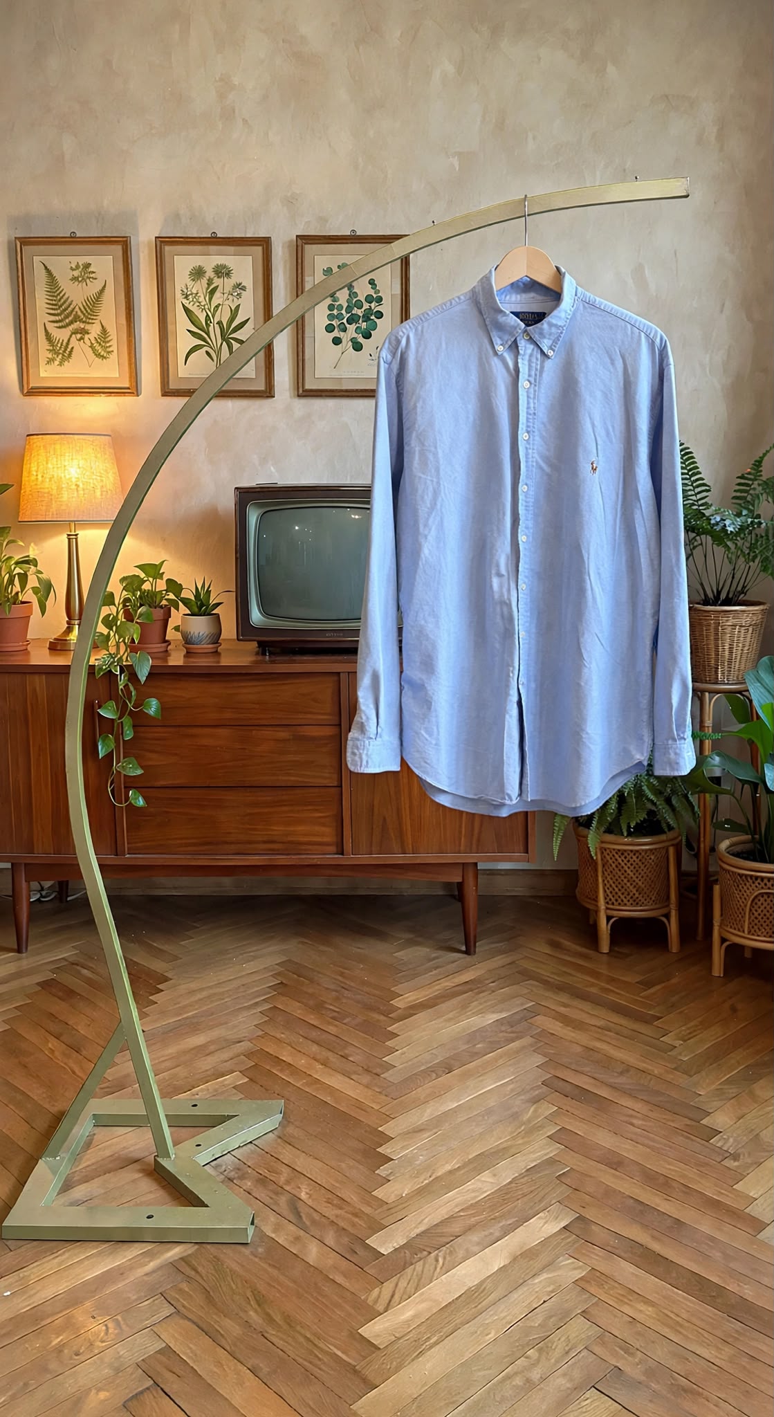 CAMICIA RALPH LAUREN AZZURRA