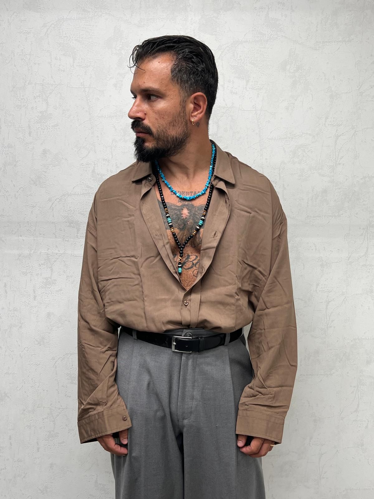 camicia over viscosa