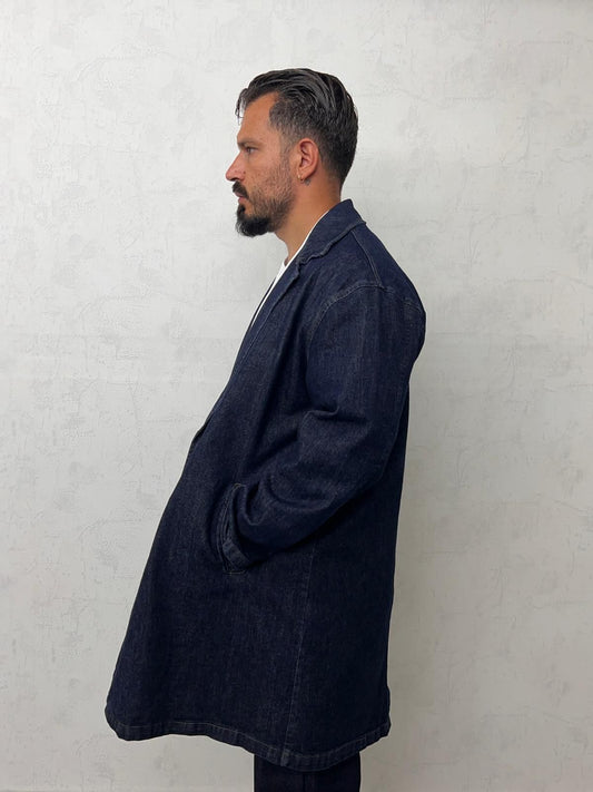 trench jeans