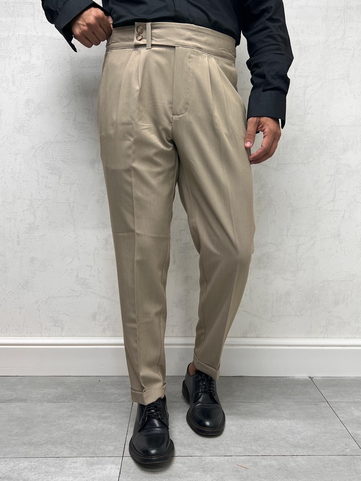 pantalone premium vita alta mustbuy