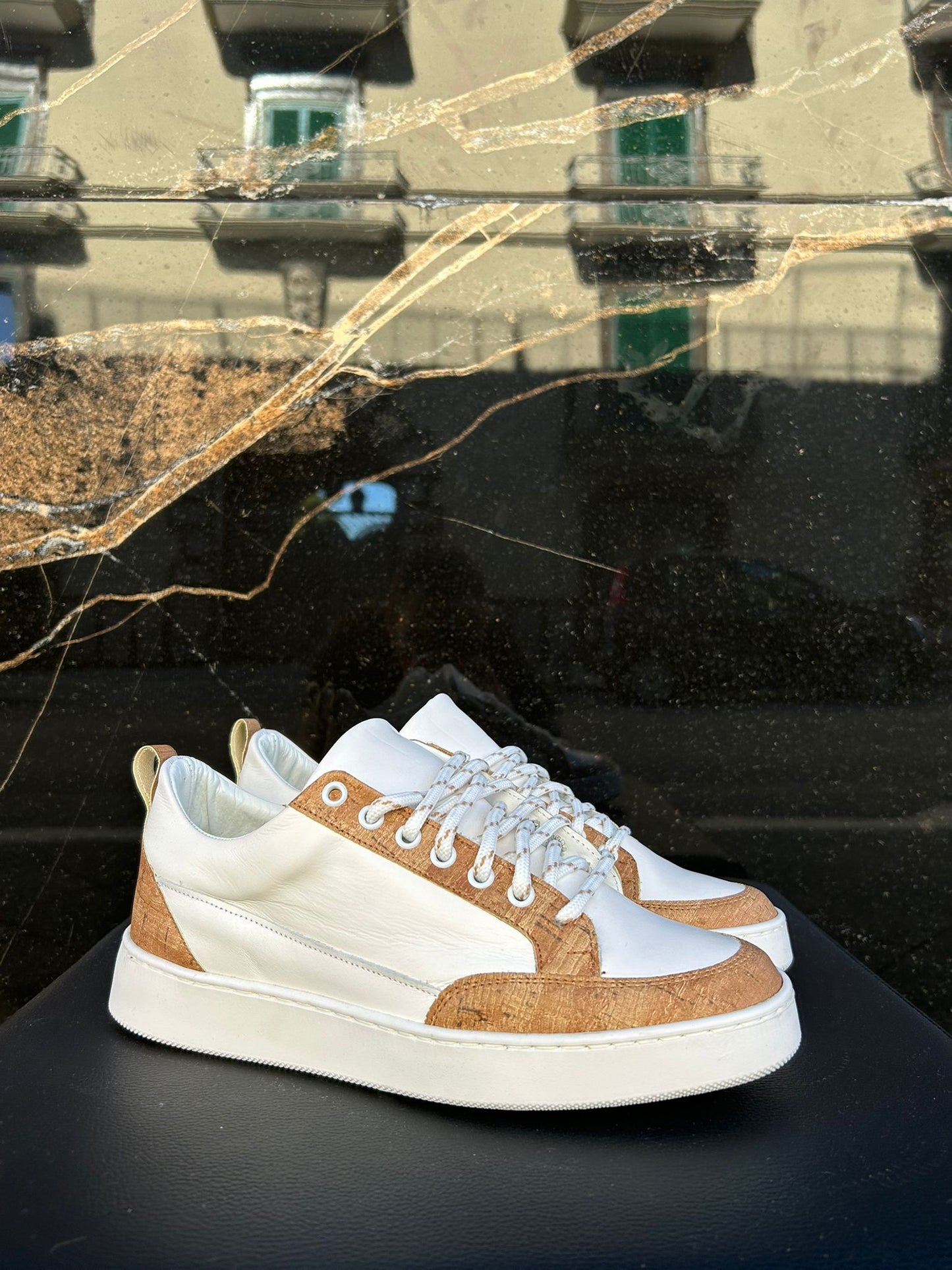 Sneakers White Natural