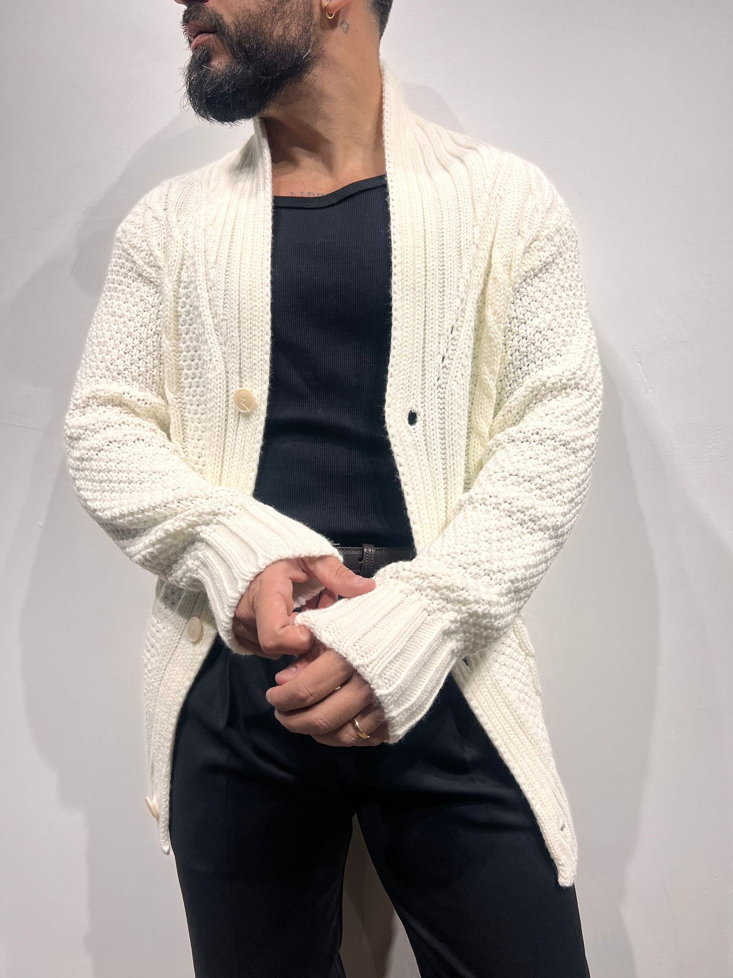 cardigan mustbuy intrecciato