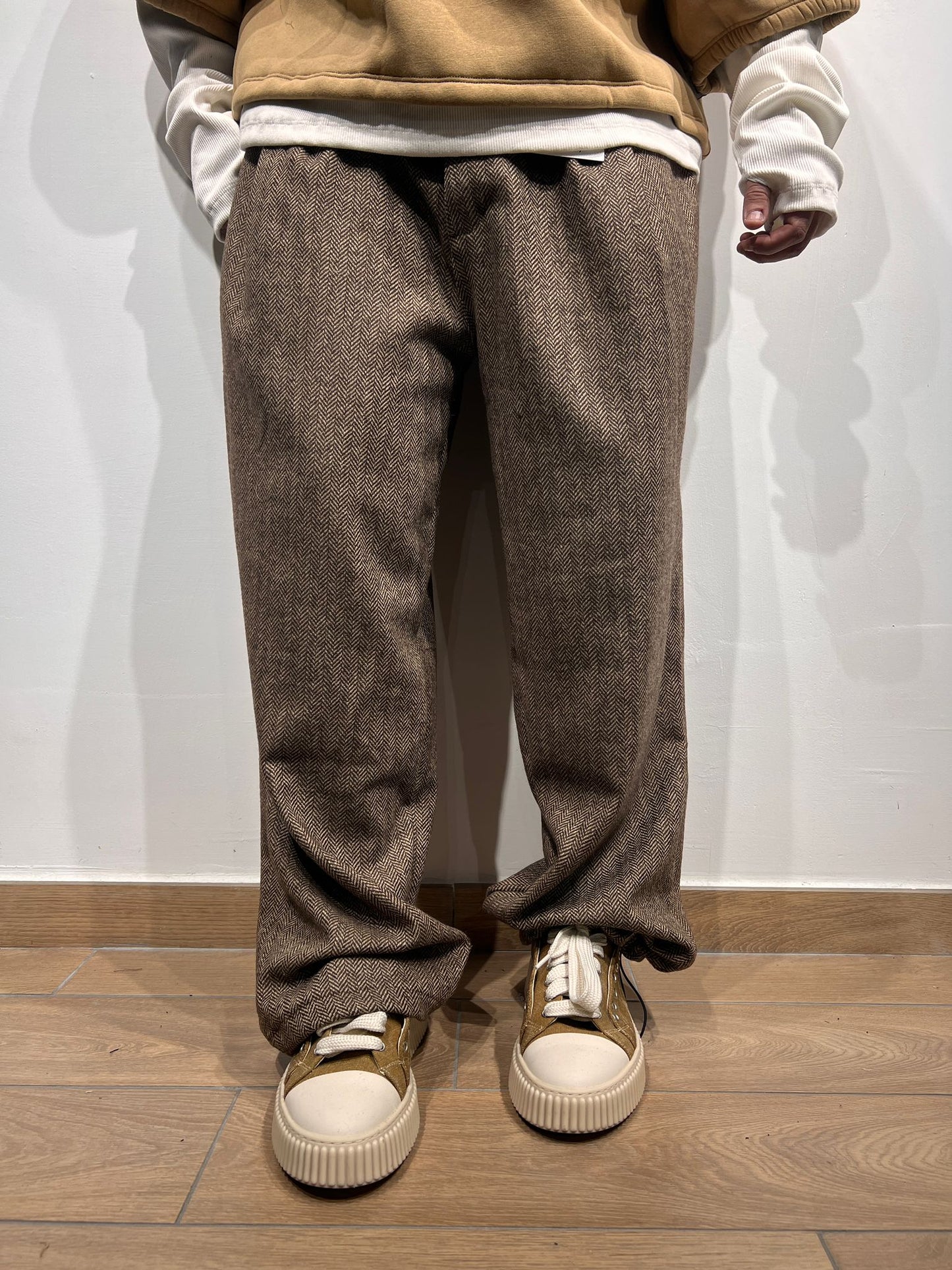 pantalone spigato hydo