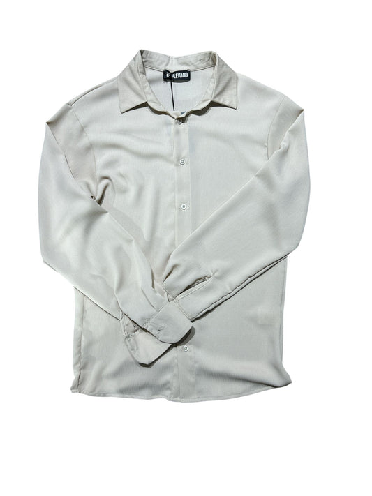 camicia con trama boulevard