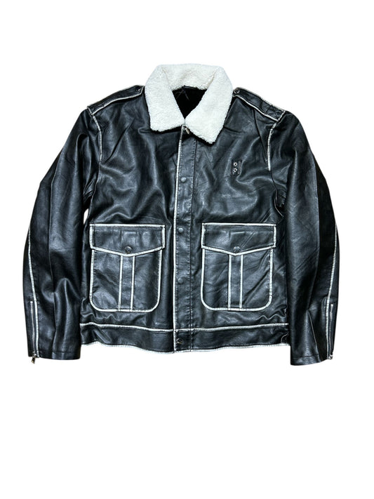 jacket eco con pelliccia