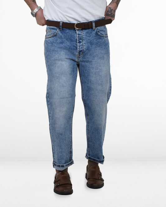 Jeans marmorizzato