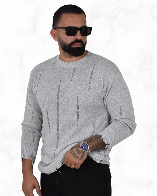 Maglia filo manica lunga